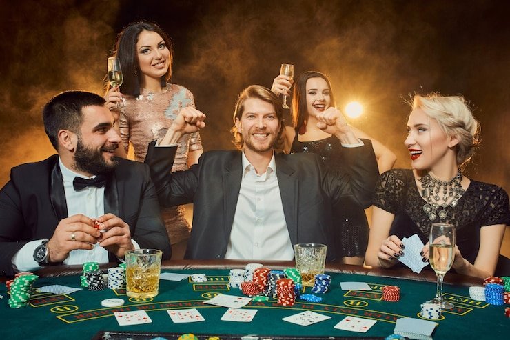 poker dewa deposit method selection showing DANA OVO GoPay ShopeePay LinkAja QRIS and bank options
